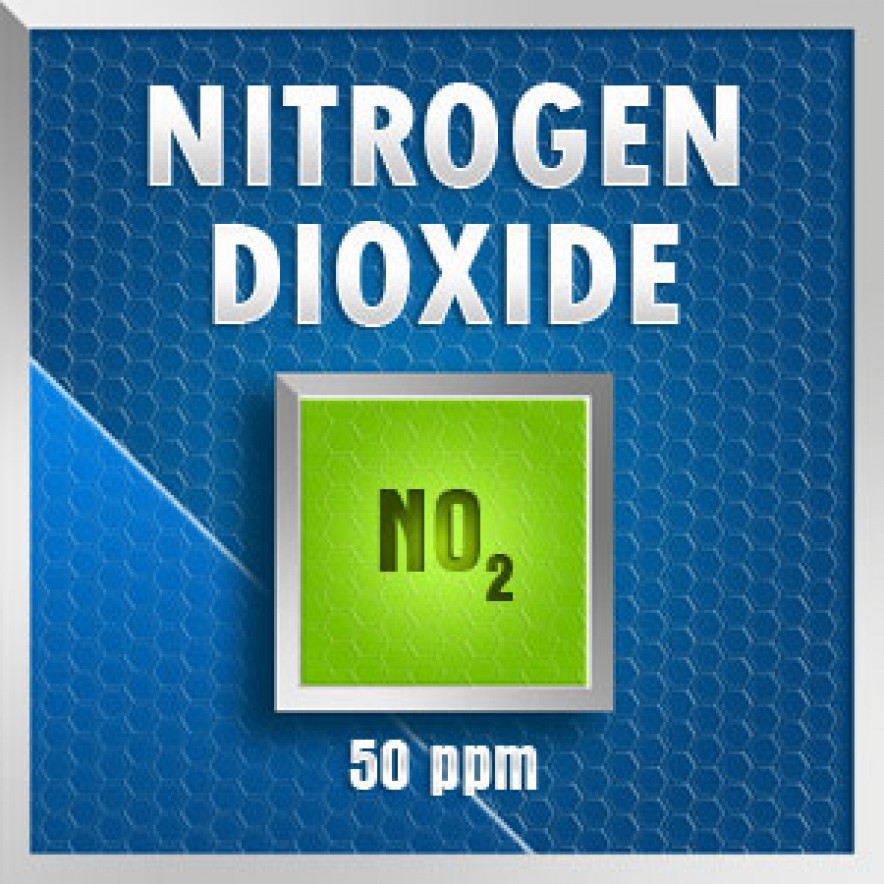 Gasco 112-50: Nitrogen Dioxide  (NO2) Calibration Gas – 50 PPM 1