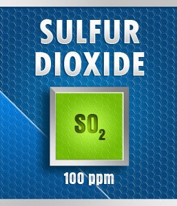Gasco 175-100: Sulfur Dioxide (SO2) Calibration Gas – 100 PPM