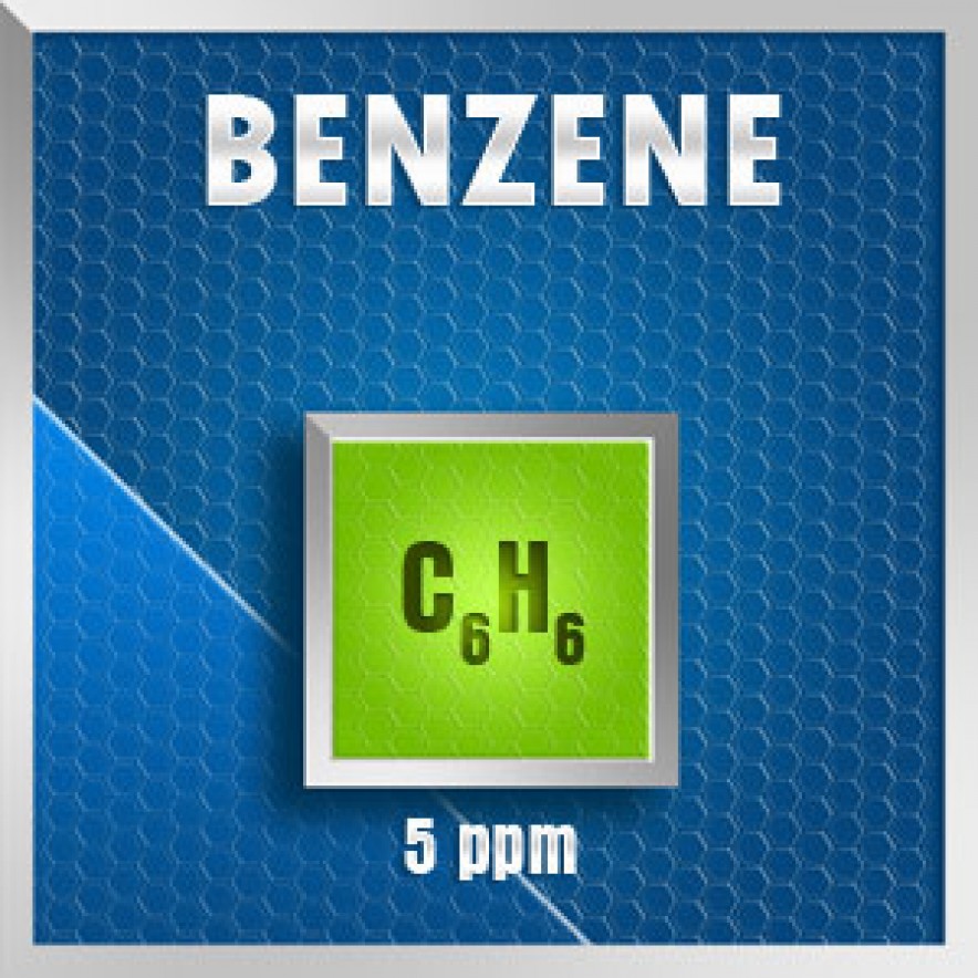 Gasco 21-5: Benzene (C6H6) Calibration Gas – 5 PPM 1