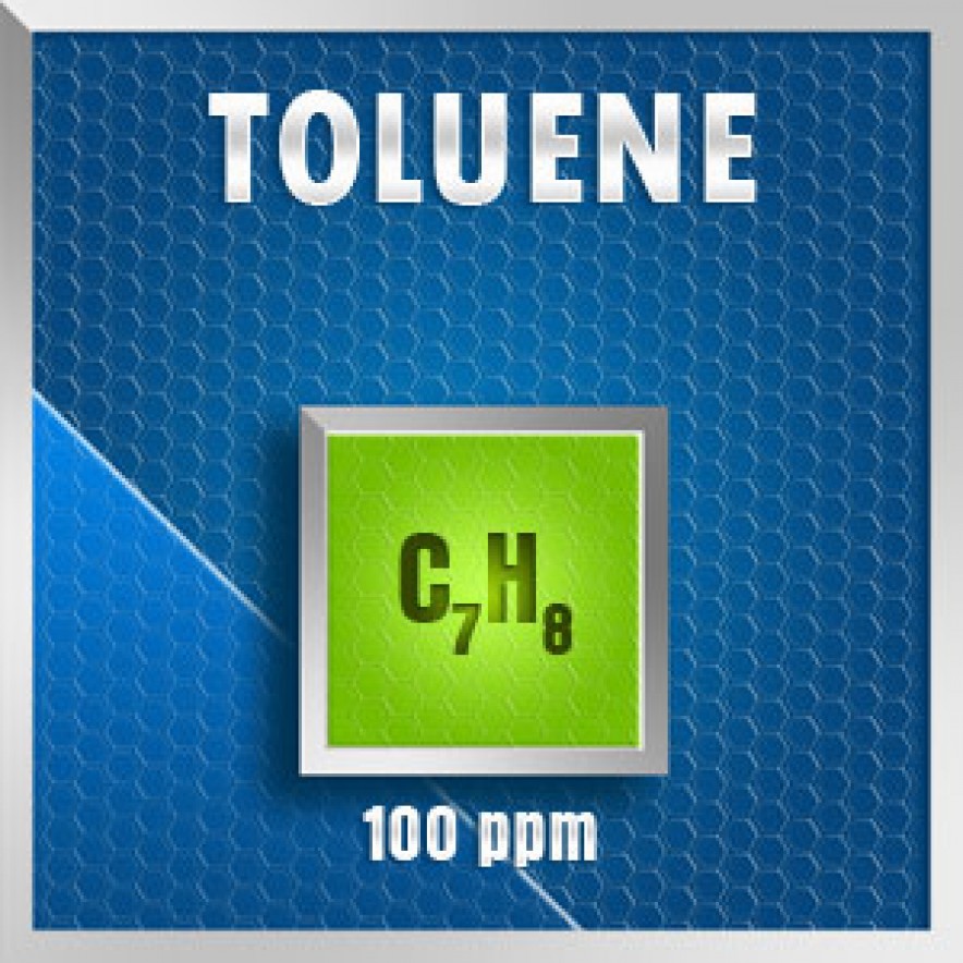Gasco 241N-100: Toulene (C7H8) Calibration Gas  – 100 PPM 1