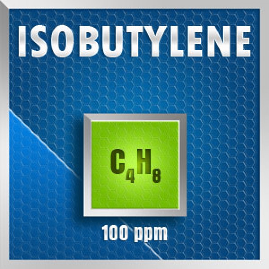 Gasco 248-100: Isobutylene (C4H8) Calibration Gas – 100 PPM 1