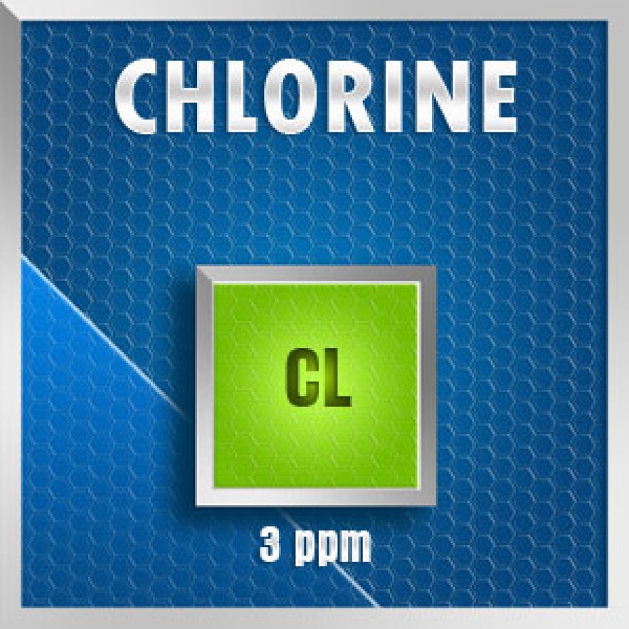 Gasco 252-3: Chlorine (Cl) Calibration Gas – 3 PPM 1