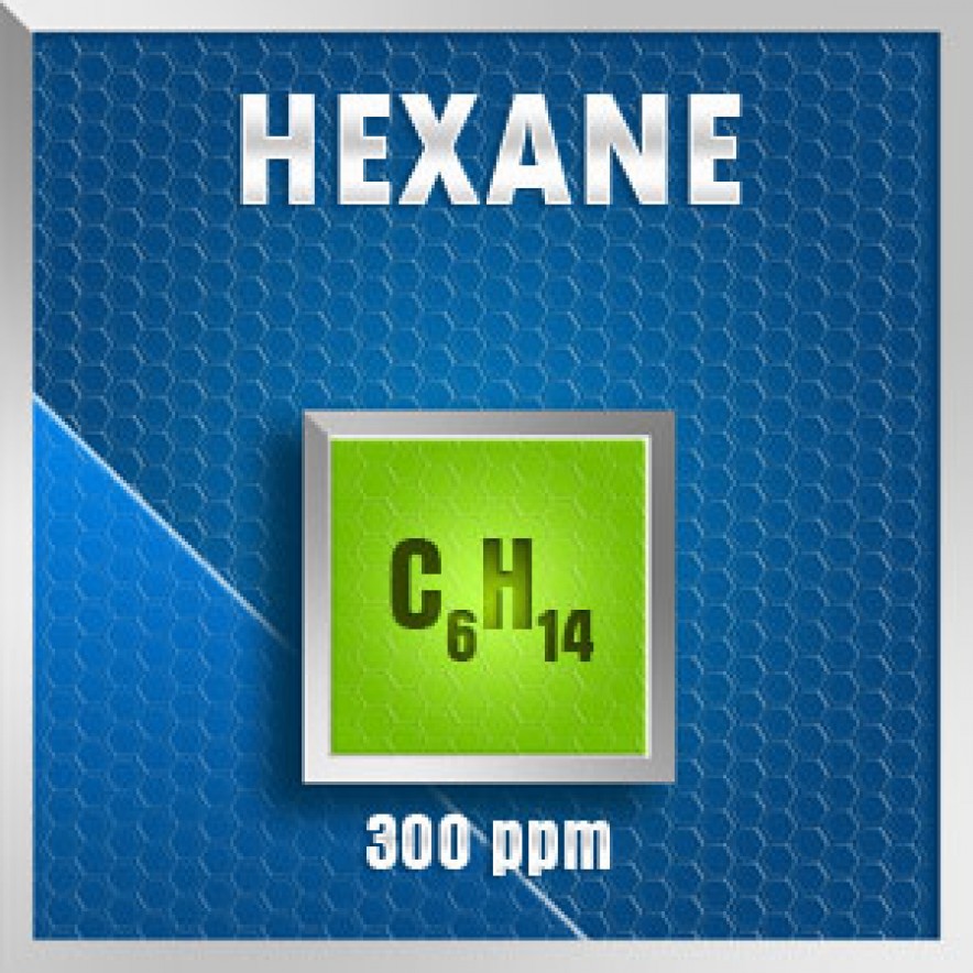 Gasco 289-300: Hexane (C6H14) Calibration Gas – 300 PPM 1