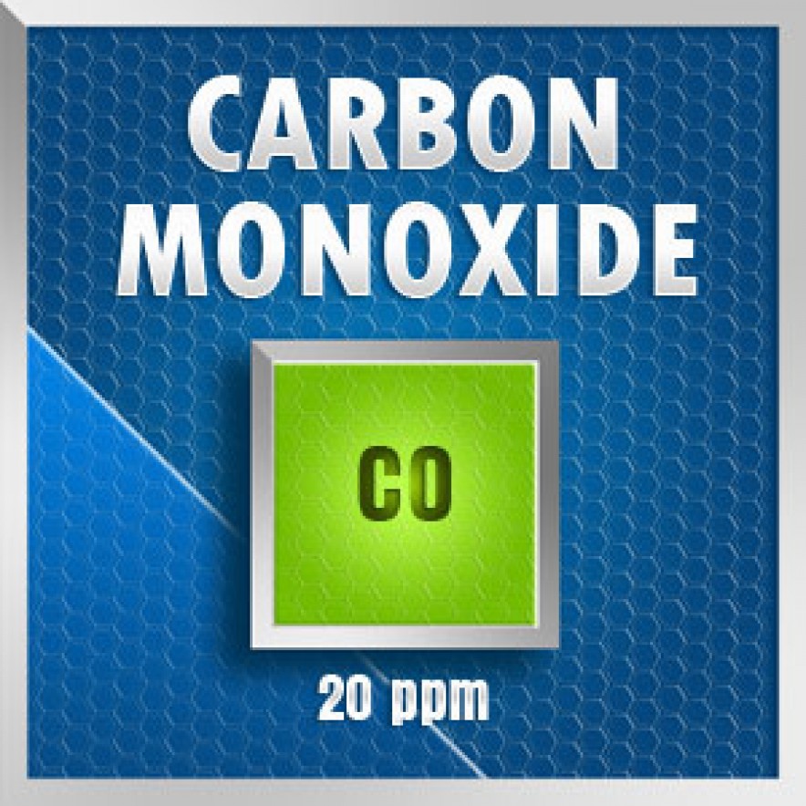 Gasco 50-20: Carbon Monoxide (CO) Calibration Gas – 20 PPM 1