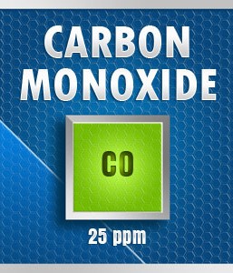 Gasco 50-25: Carbon Monoxide (CO) Calibration Gas – 25 PPM