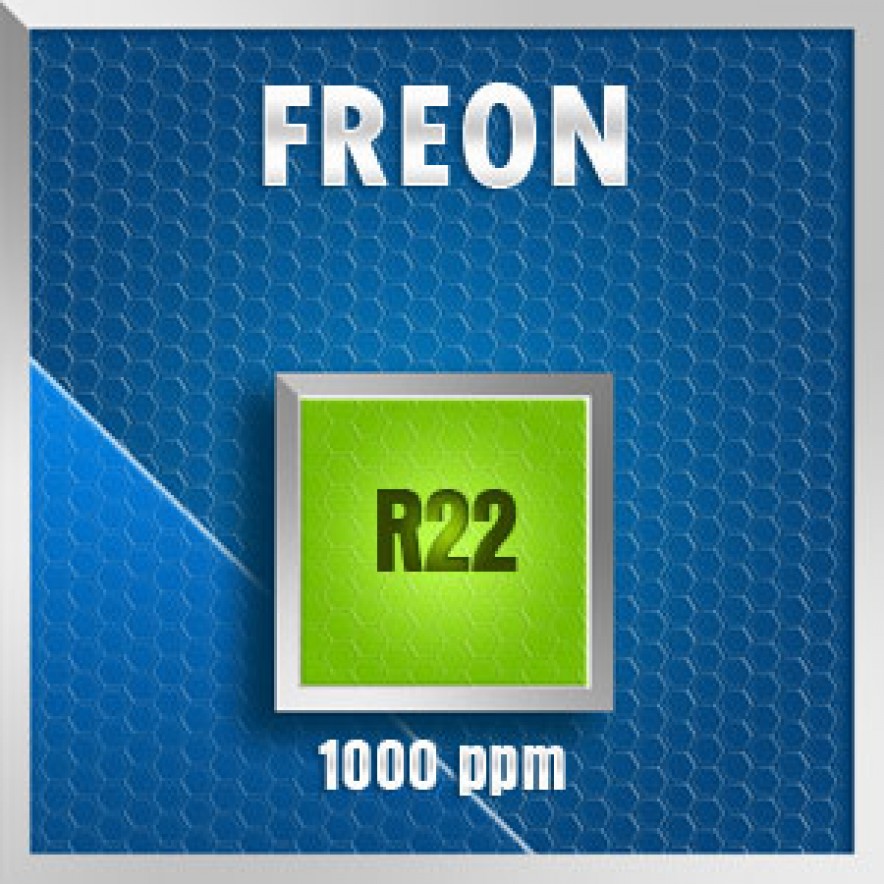 Gasco 77-1000: Freon R22 Calibration Gas – 1000 PPM 1