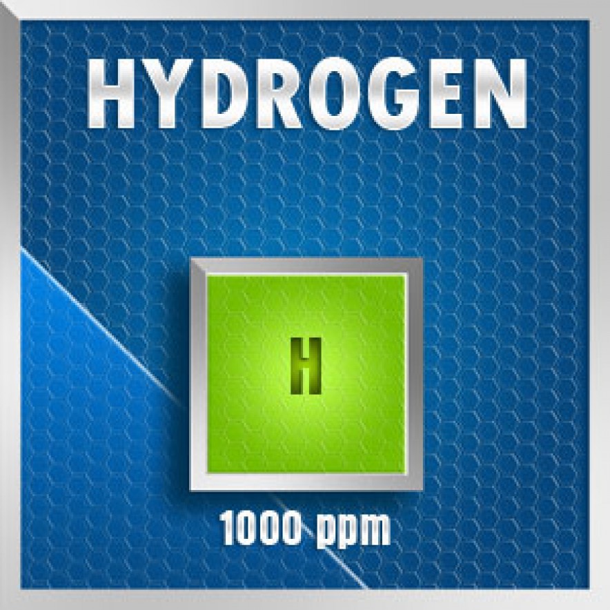 Gasco 92-1000: Hydrogen (H) Calibration Gas – 1000 PPM 1