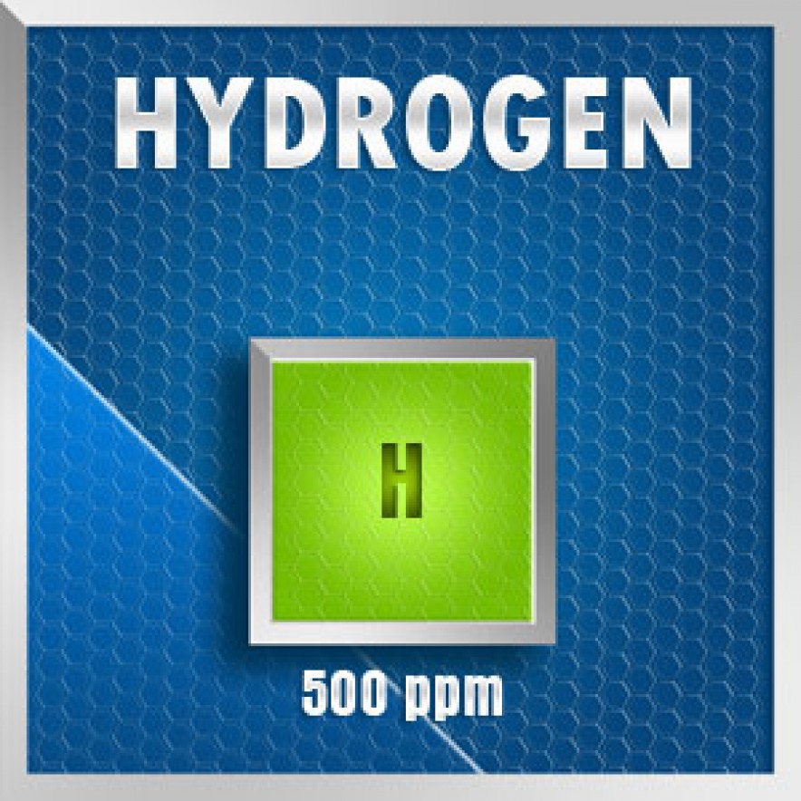 Gasco 92-500: Hydrogen (H) Calibration Gas – 500 PPM 1