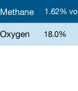 Gasco 316 Multi-Gas Mix: 1.62% Volume Methane, 18% Oxygen, Balance Nitrogen