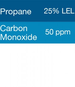 Gasco 317 Multi-Gas Mix: 25% LEL Propane, 19% Oxygen, Balance Nitrogen
