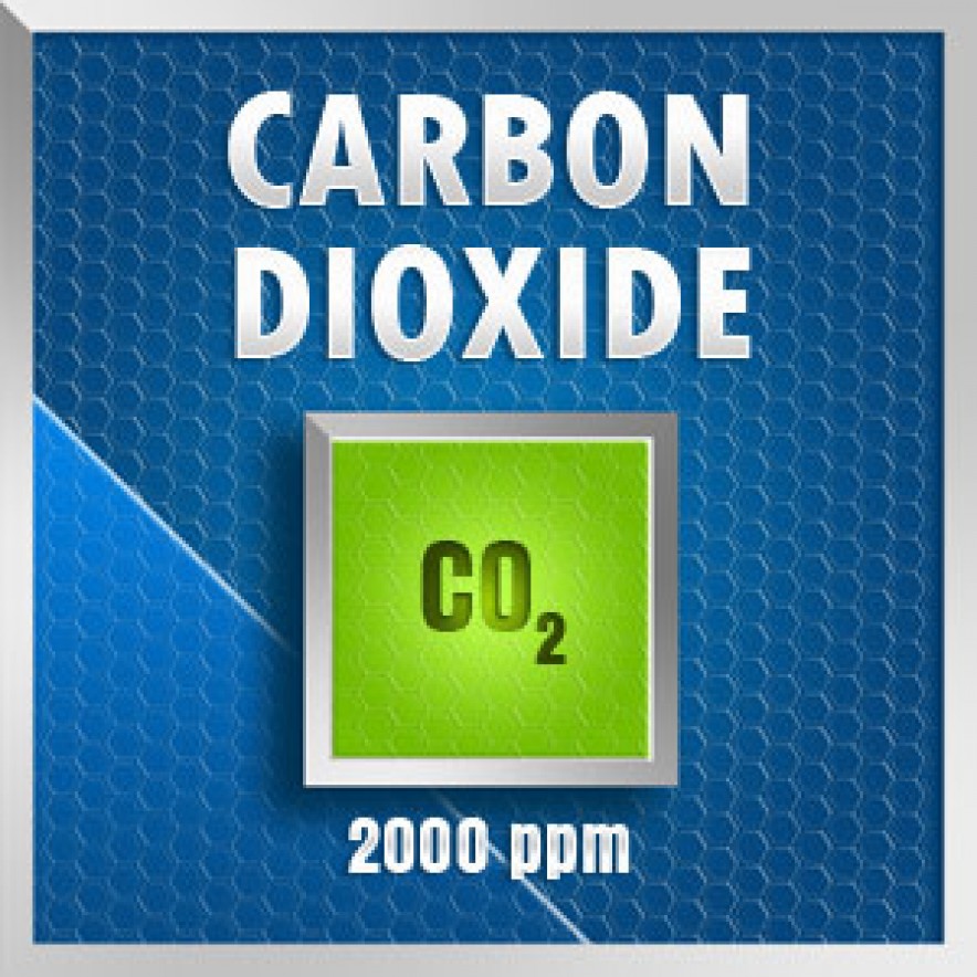 Gasco Bump Test 34-2000: Carbon Dioxide (CO2) Calibration Gas – 2000 PPM 1
