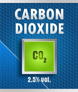 Gasco Bump Test 35-2.5: Carbon Dioxide (CO2) 2.5% vol. Calibration Gas