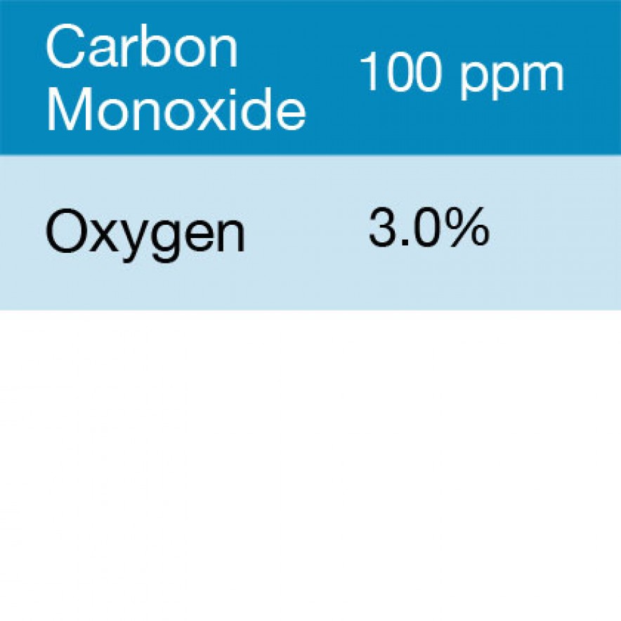 Bump Test Gas: Gasco 376 Multi-Gas Mix: 100 PPM Carbon Monoxide,3