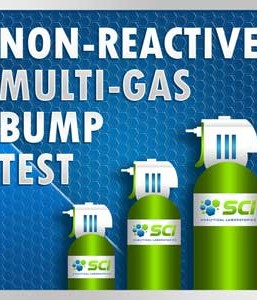 Gasco 402E Multi-Gas Mix: 50 PPM Carbon Monoxide, 1.25% Vol. = (50% LEL) Pentane simulant, 18.0% Oxygen, 25 PPM Hydrogen Sulfide, Balance Nitrogen