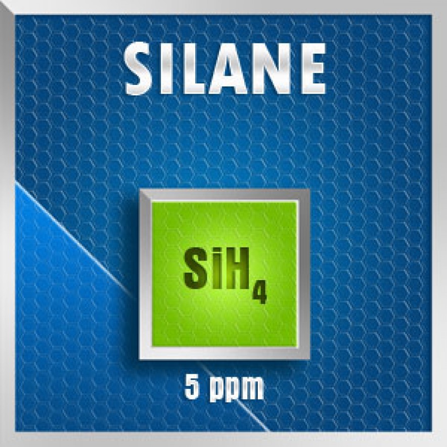 Gasco SIH4-10: Silane (SiH4) Calibration Gas – 5 PPM 1