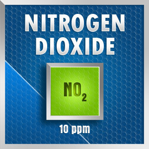 Gasco 112-10: Nitrogen Dioxide  (NO2) Calibration Gas – 10 PPM