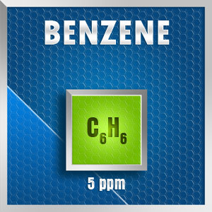 Gasco Bump Test 21-5: Benzene (C6H6) Calibration Gas – 5 PPM