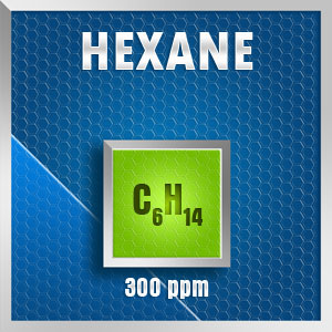 Gasco Bump Test 289-300: Hexane (C6H14) Calibration Gas – 300 PPM
