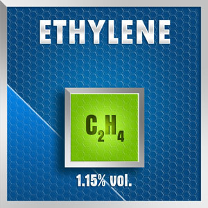 Gasco 62A-1.15: Ethylene (C2H4) 1.15% vol. Calibration Gas