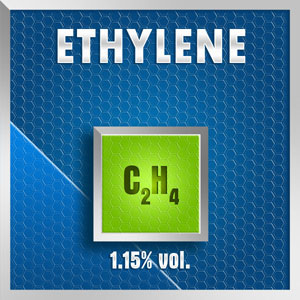 Gasco Bump Test 62A-1.15: Ethylene (C2H4) 1.15% vol. Calibration Gas
