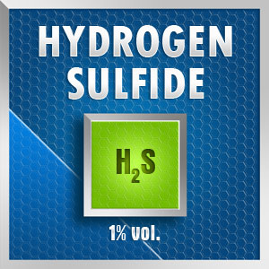Gasco 98-1: Hydrogen Sulfide (H2S) 1% vol. Calibration Gas